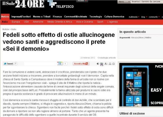 Ostie Allucinogene